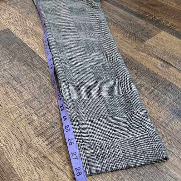 Rebecca Taylor high rise houndstooth academia preppy pants - Picture 8 of 8